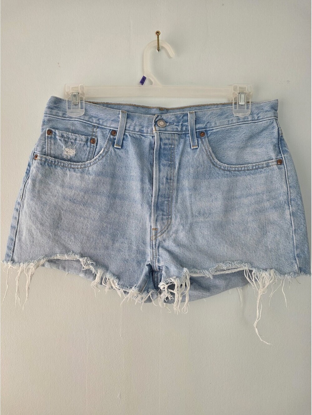 Women's Levi's - 501 Original Jean Shorts - Size 32